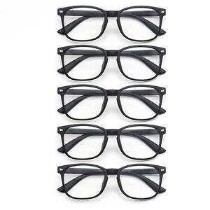 New Blue Light - Black Frame Eyeglasses 1 PAIR